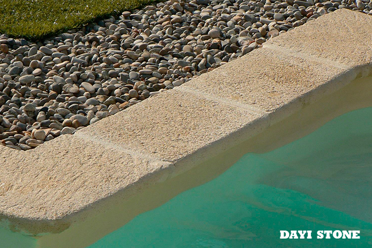 Yellow Granite Swimming Pool Coping Stone Swimming